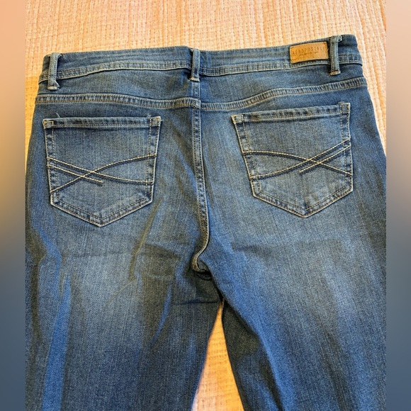 Aeropostale boot cut jeans size 10 long faded boho - Picture 4 of 4